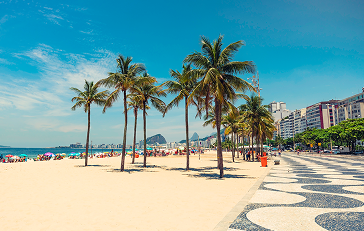 Praia de Copacabana - Rio de Janeiro
